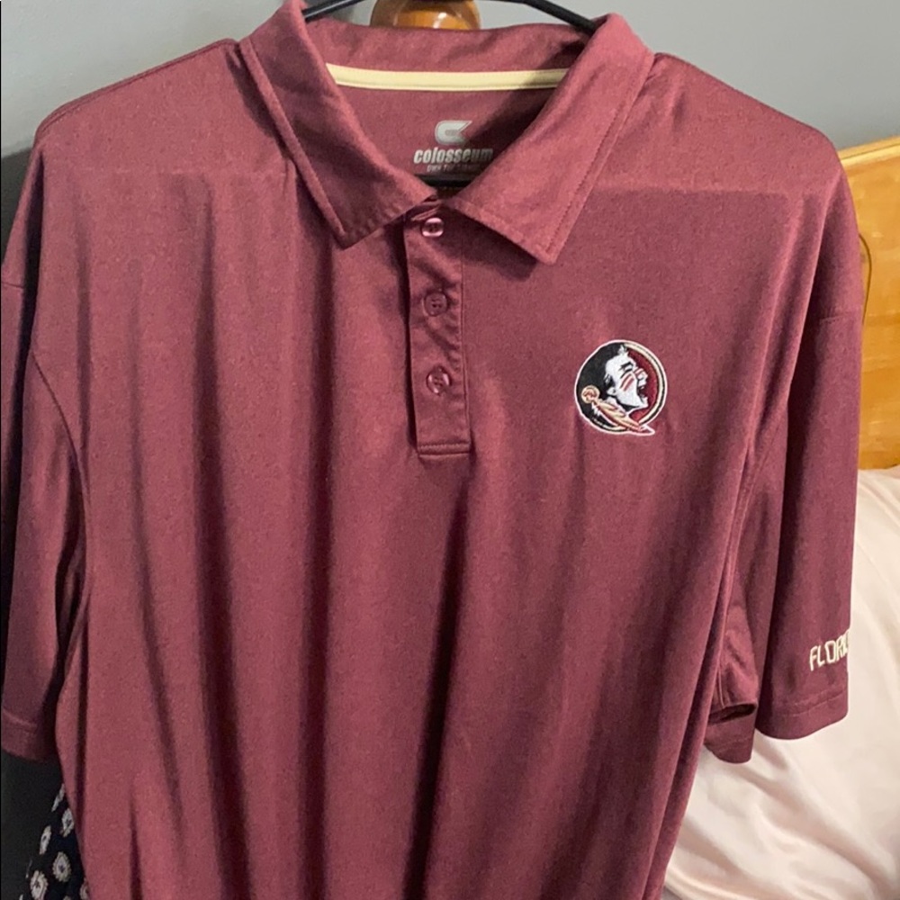 FSU short  sleeve Polo